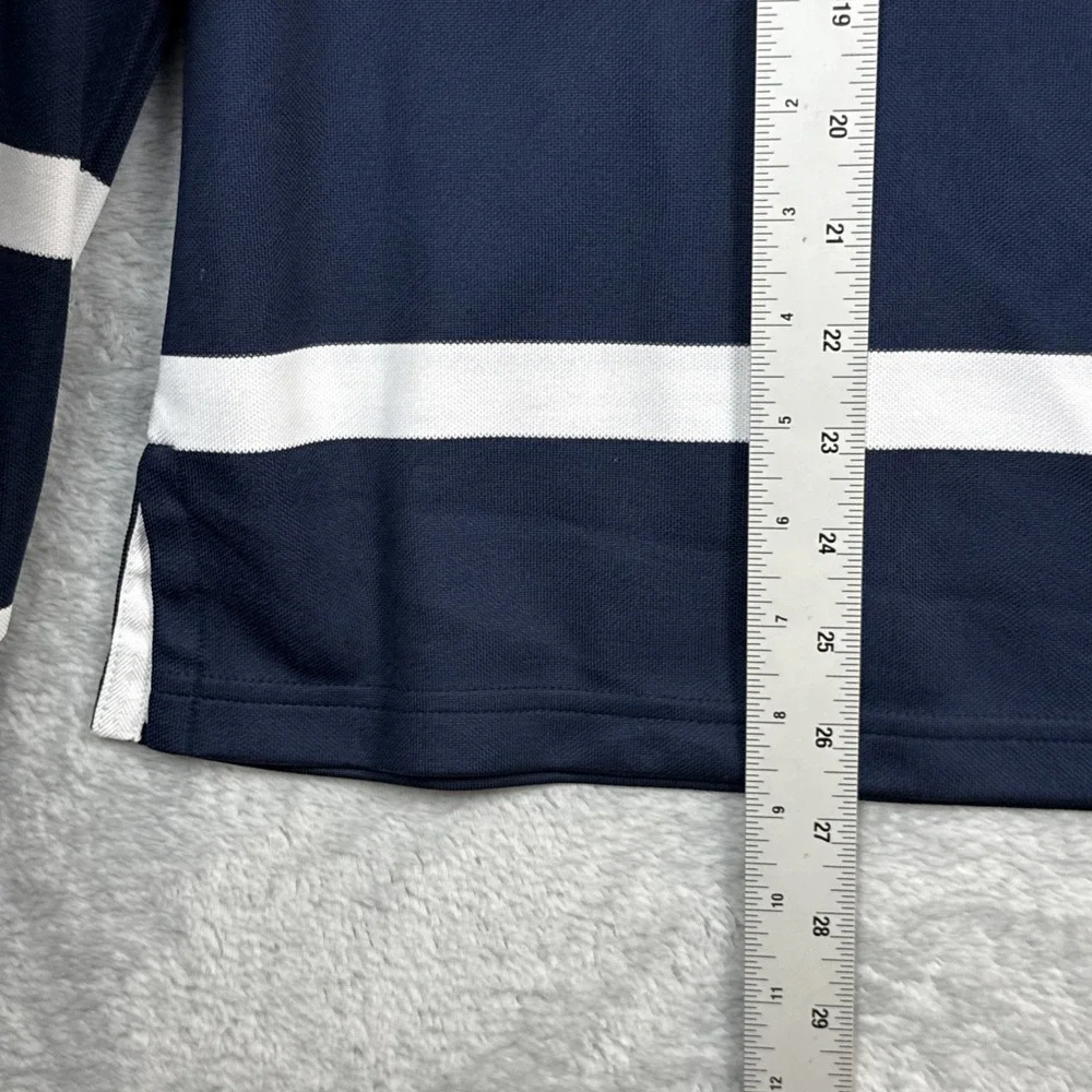 Polo Ralph Lauren Paralympic Team Polo Shirt Men Medium USA Striped Blue 2016